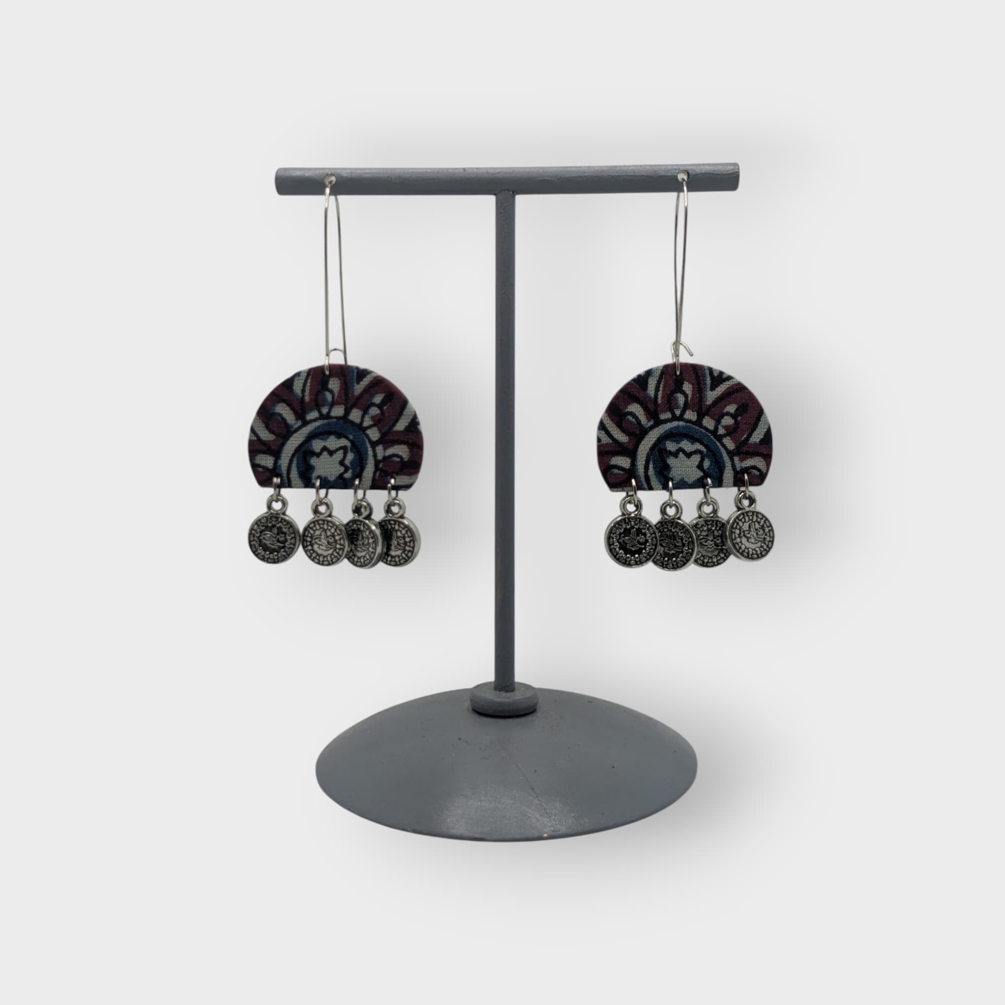 Aarohi – Fabric Earrings