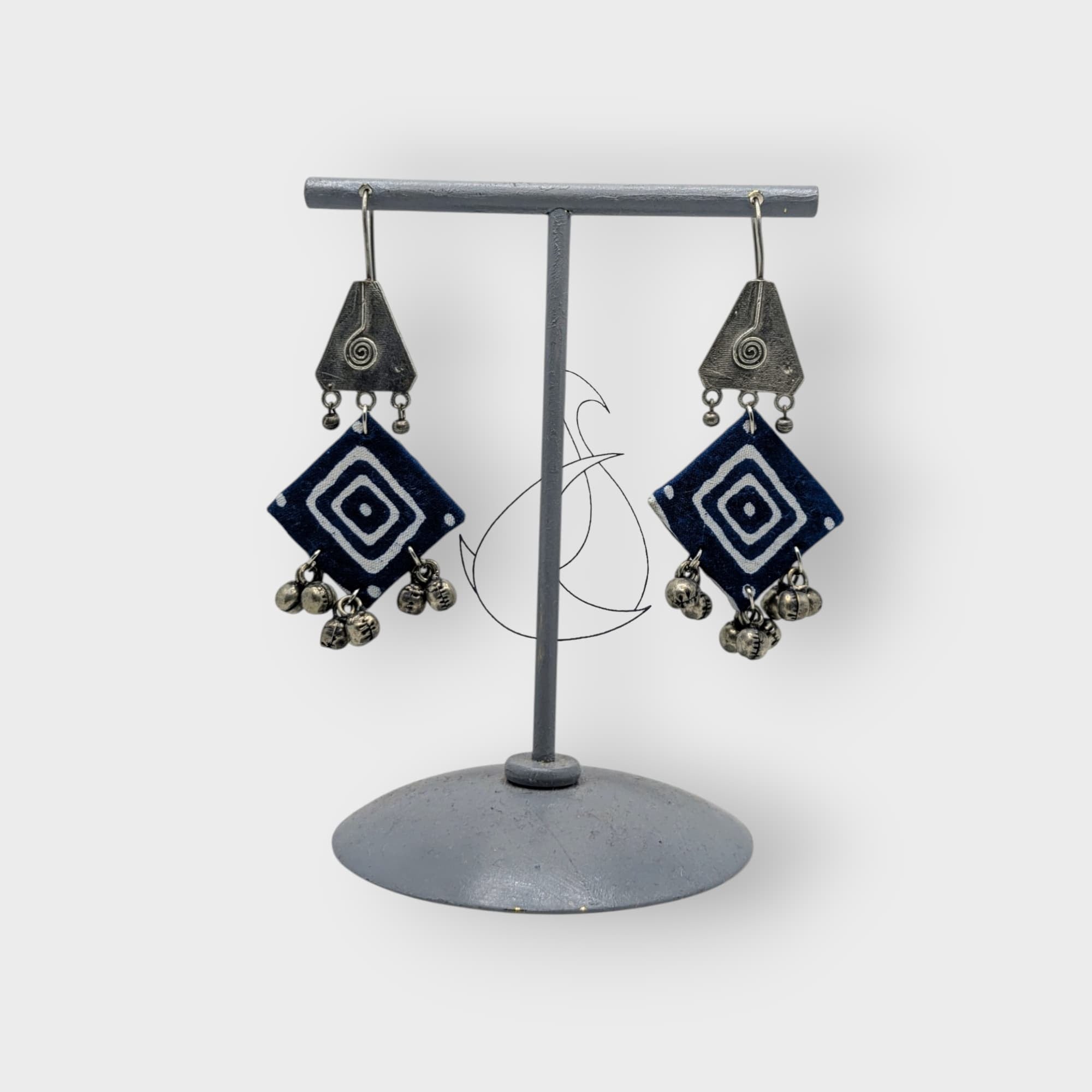 Anjali Fabric Earrings