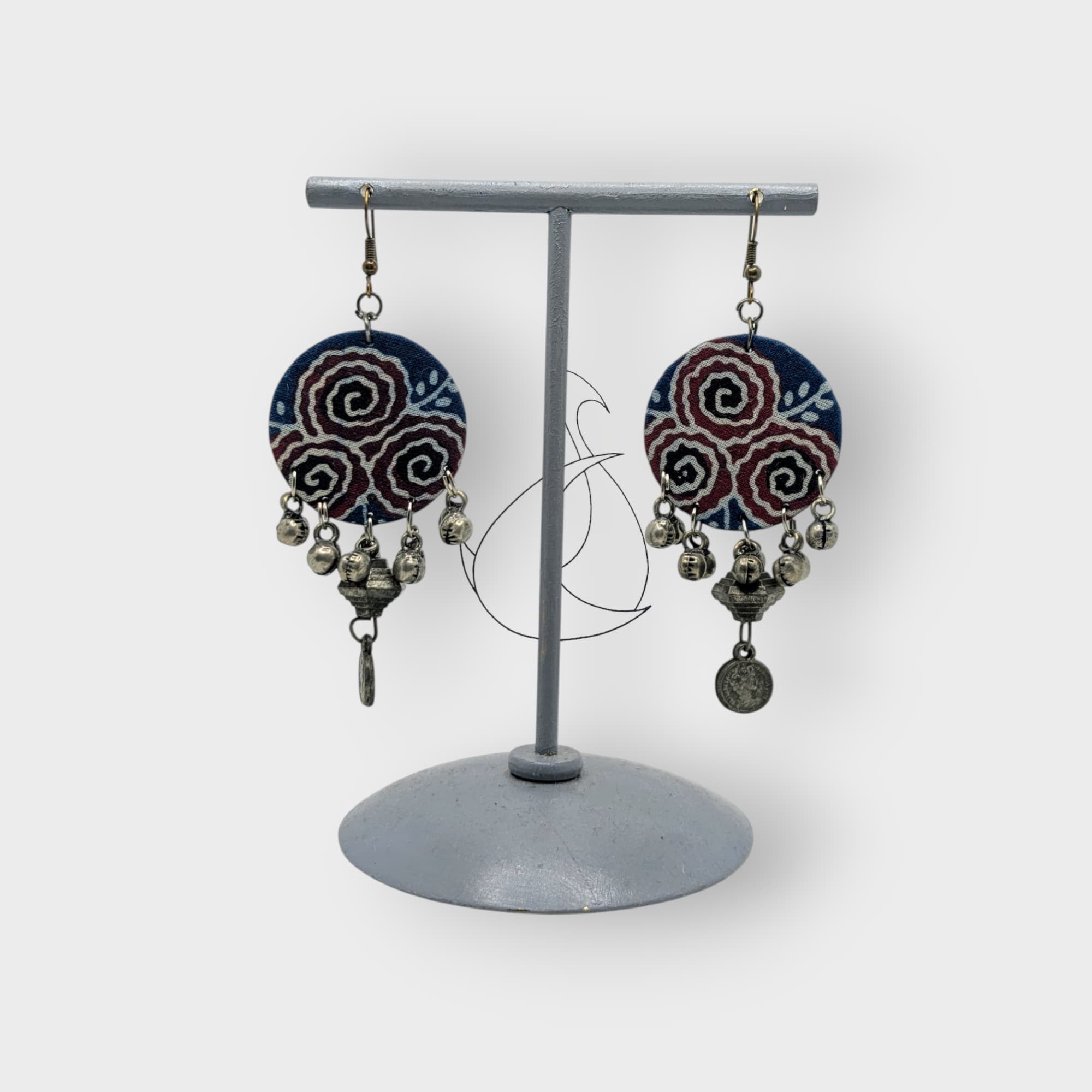 Zarina Fabric Earrings