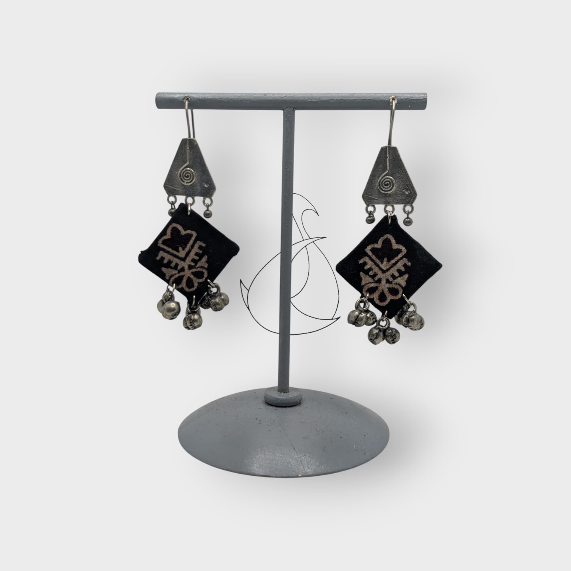 Amaya Fabric Earrings