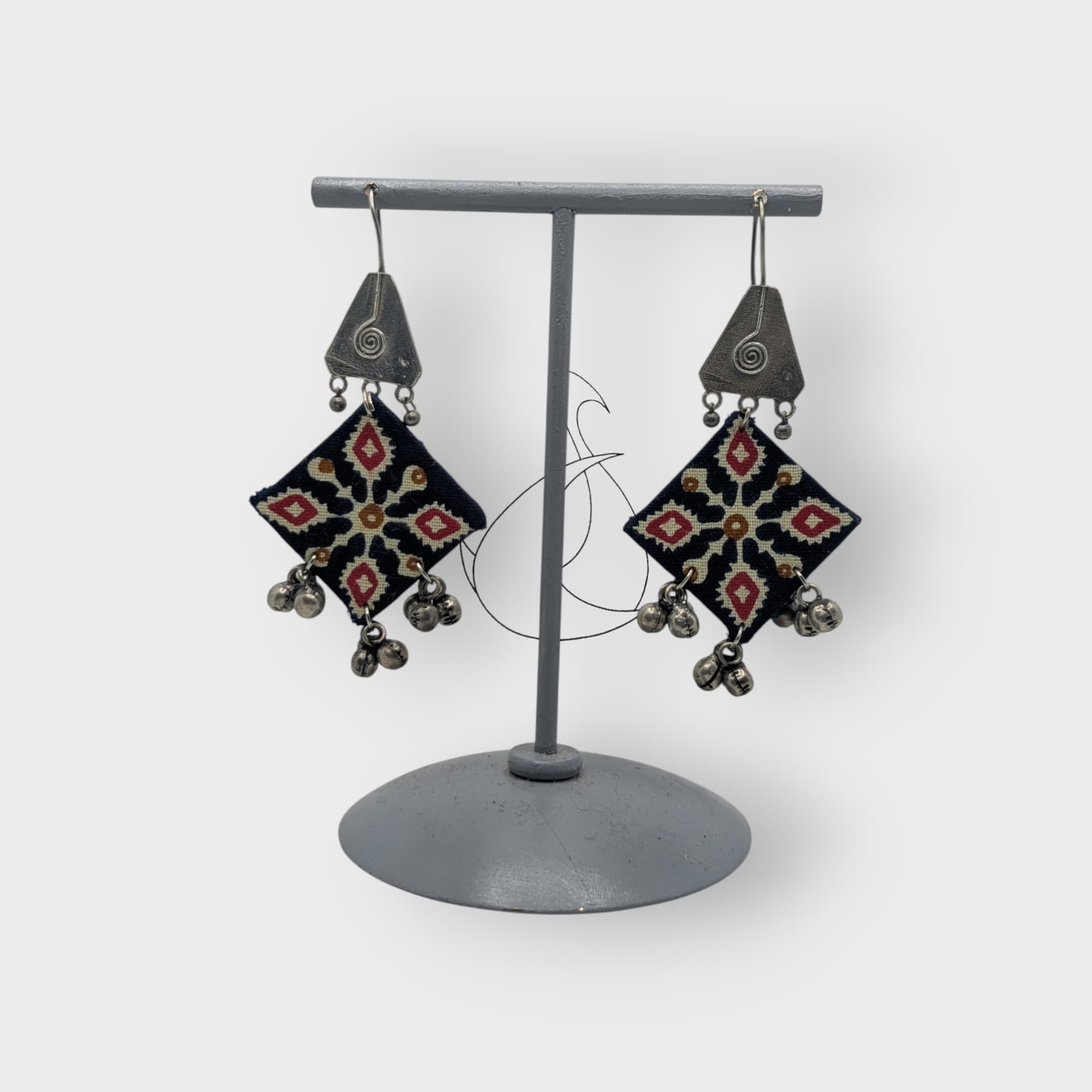 Hemal Fabric Earrings