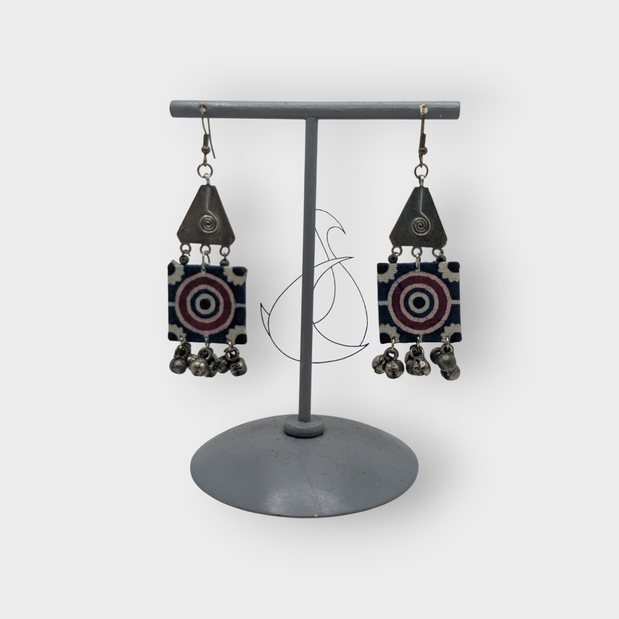 Roshni Fabric Earrings
