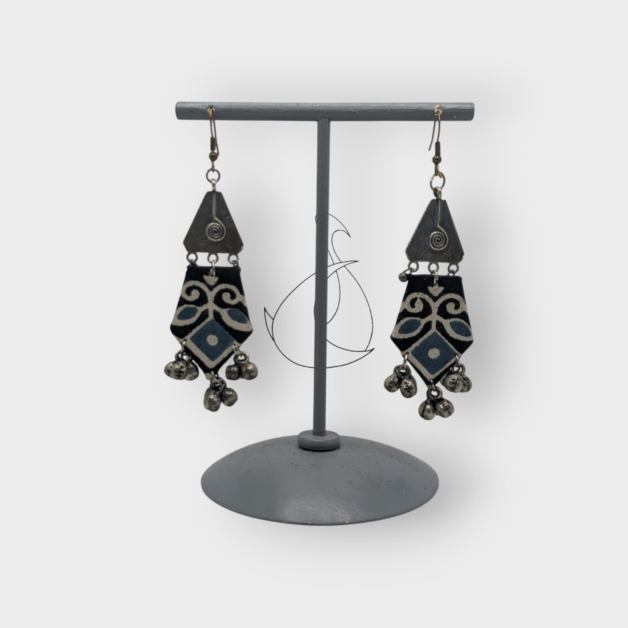 Juhi Fabric Earrings