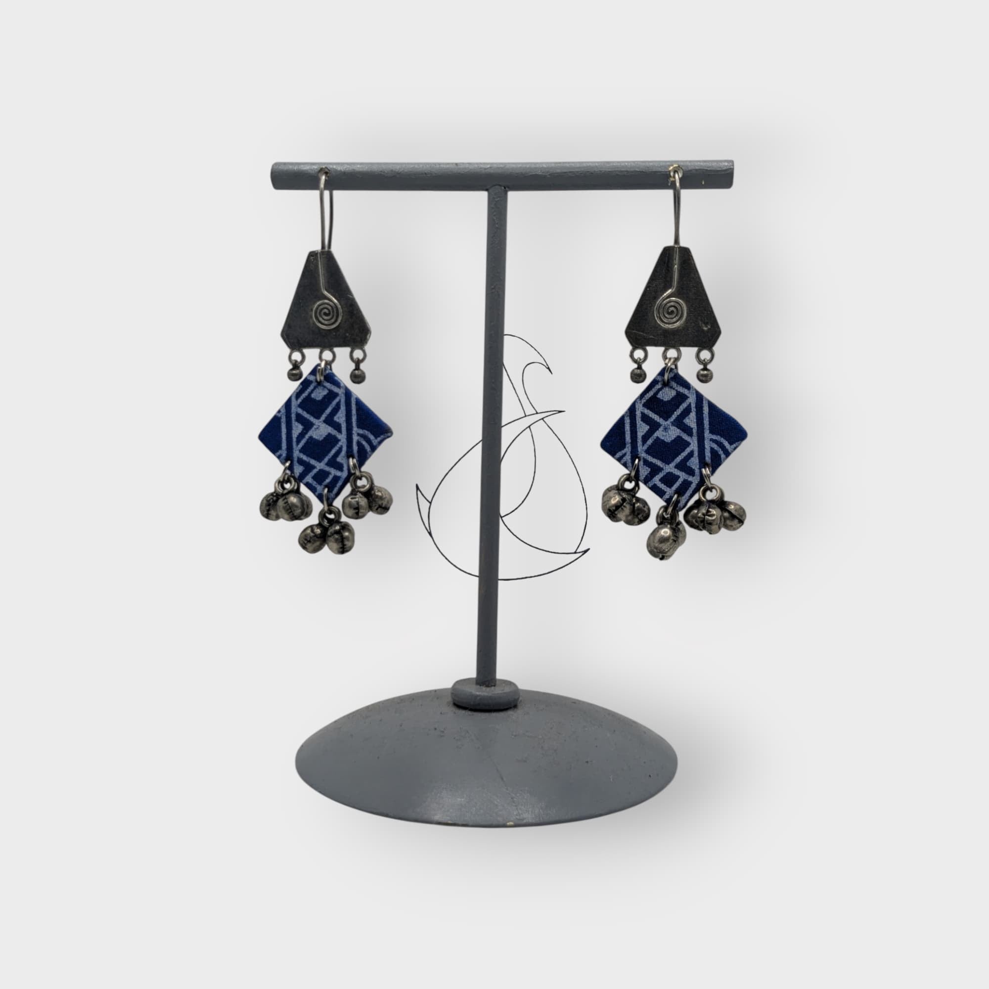Jyoti Fabric Earrings