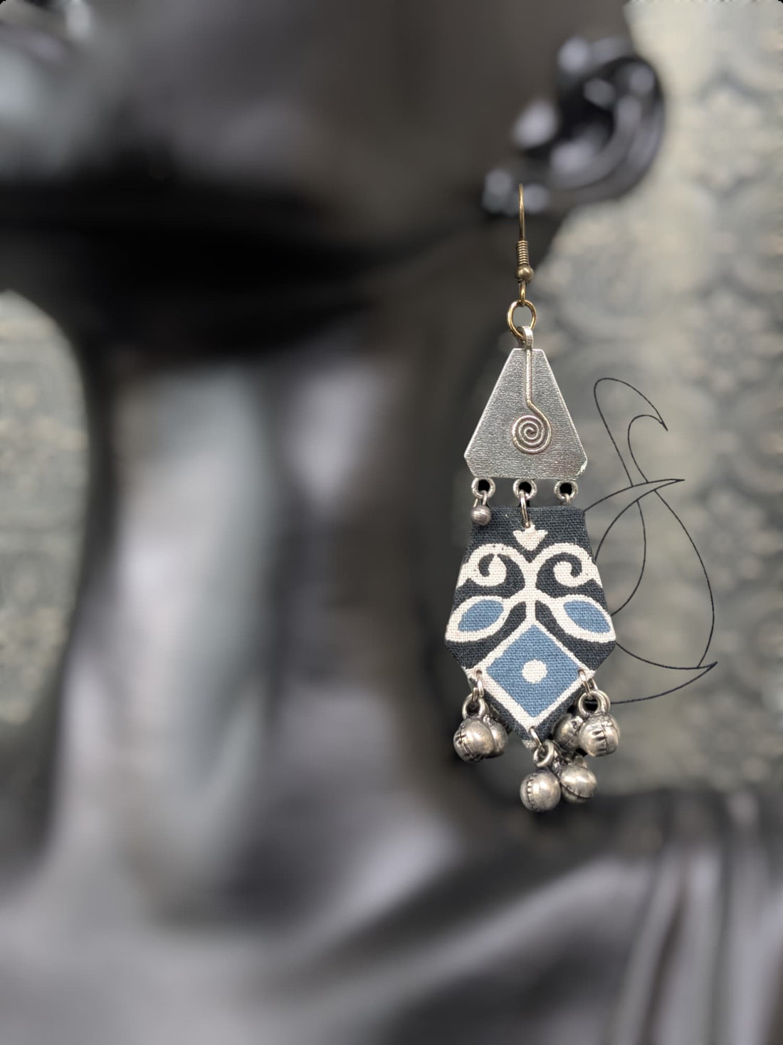 Juhi Fabric Earrings