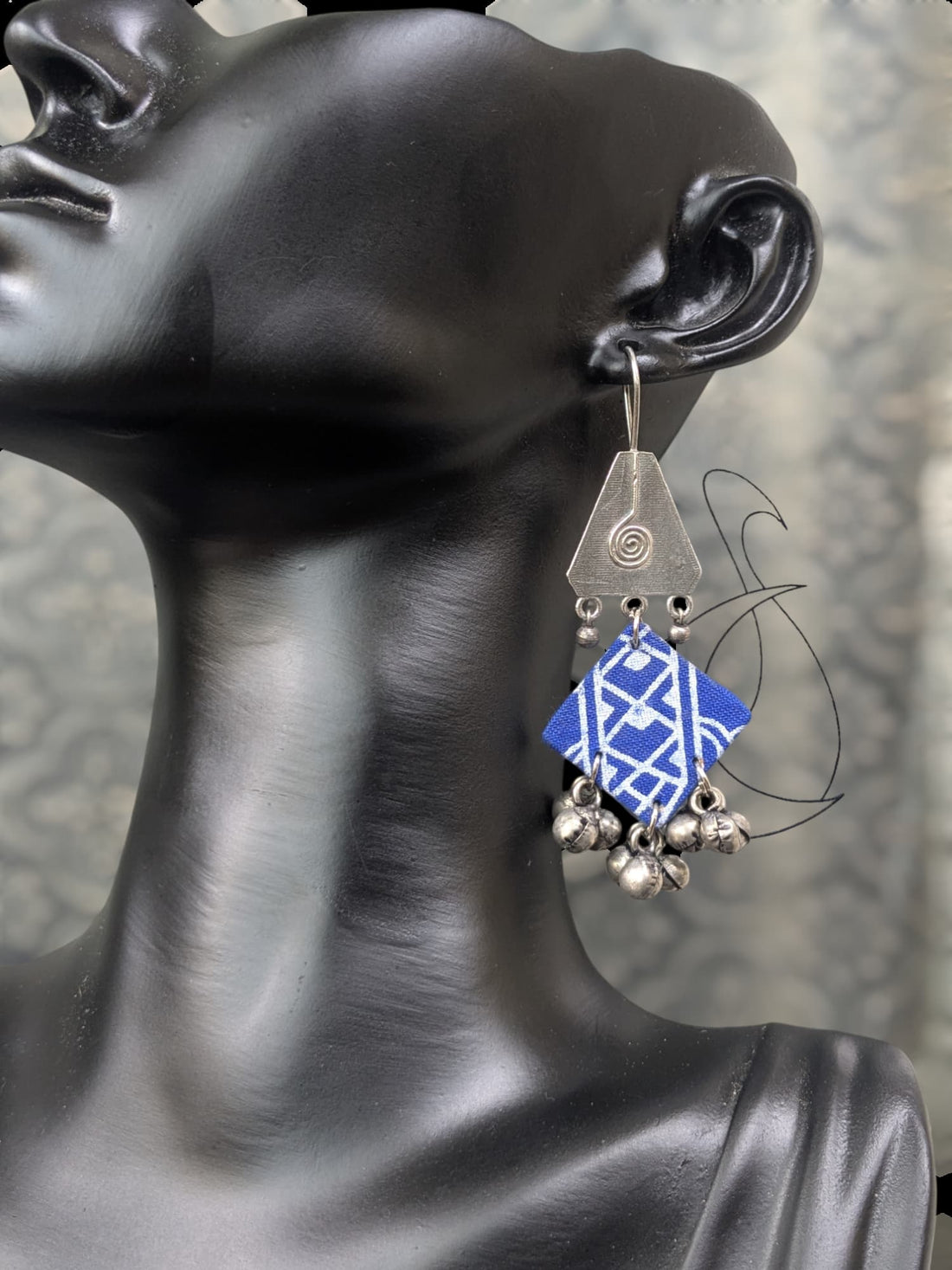 Yashika Fabric Earrings