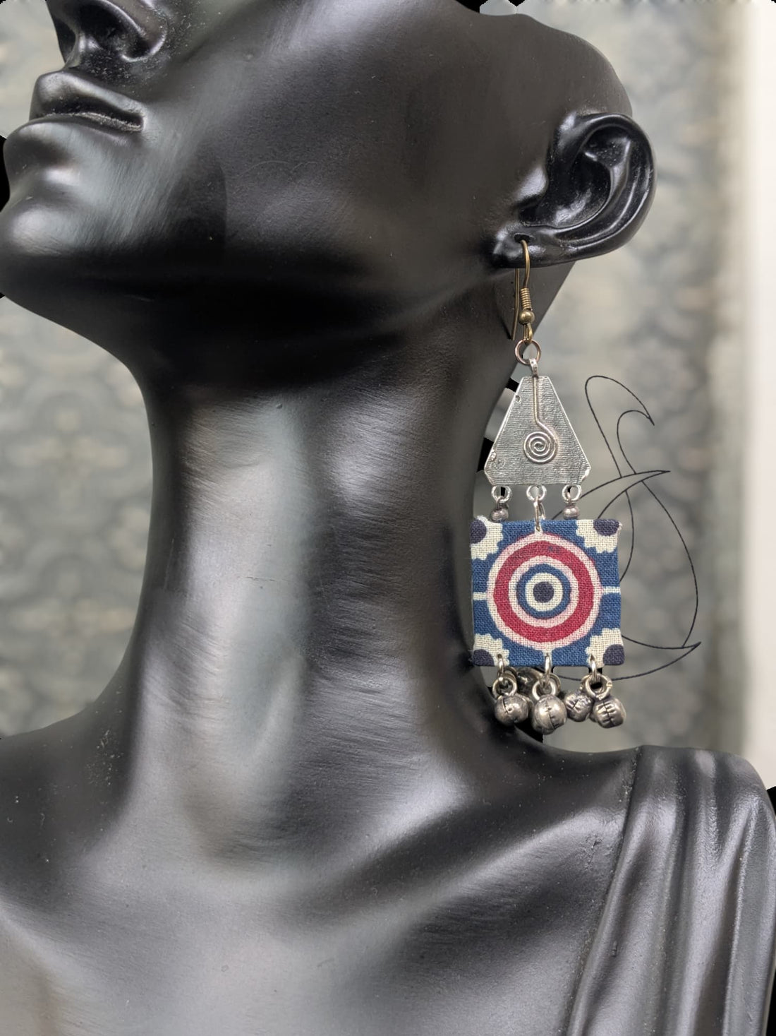 Roshni Fabric Earrings