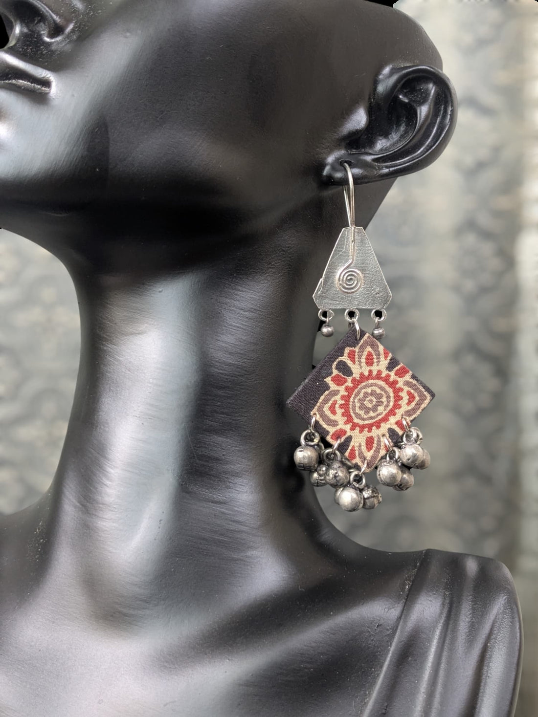 Charvi Fabric Earrings