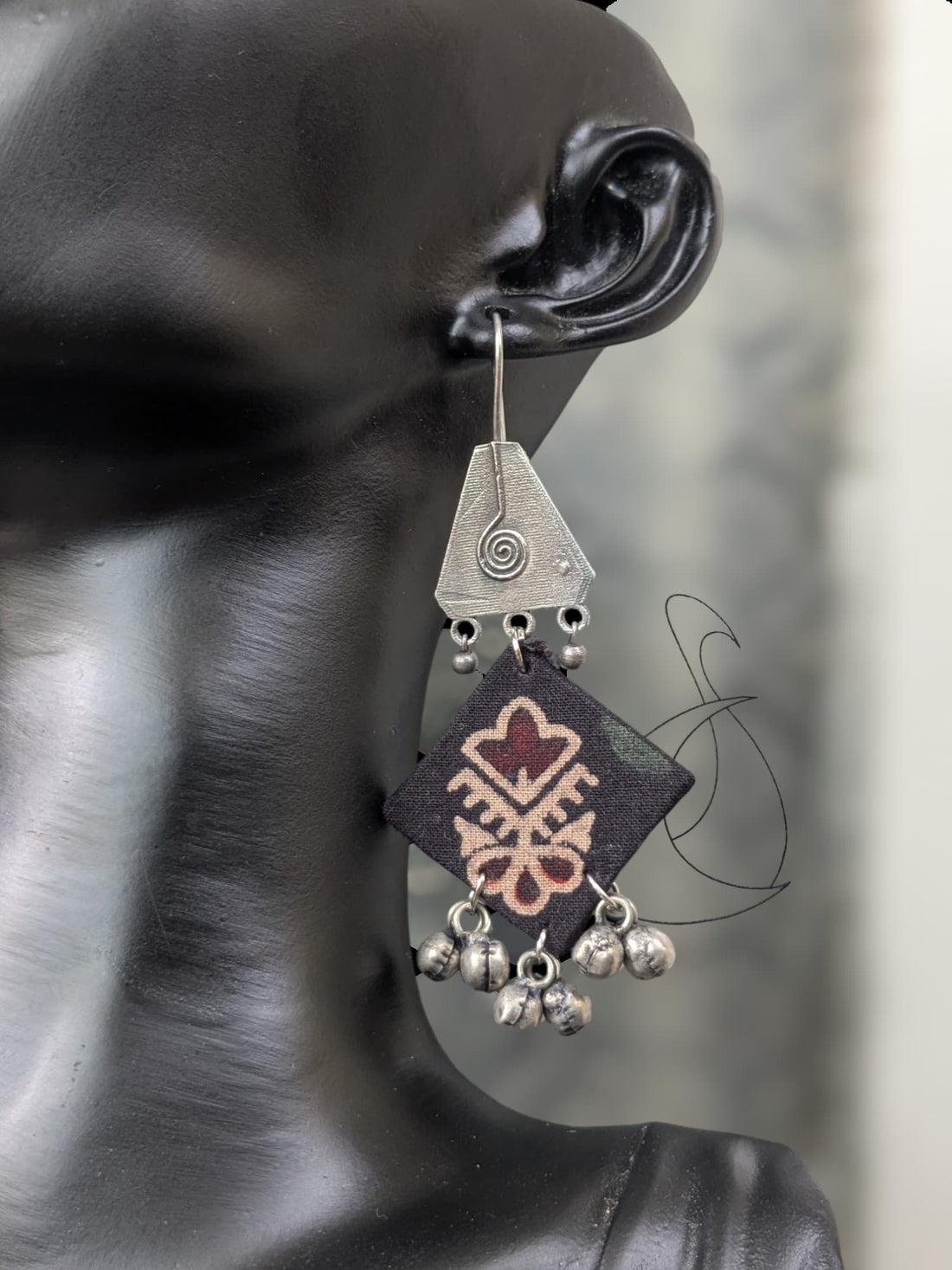Amaya Fabric Earrings