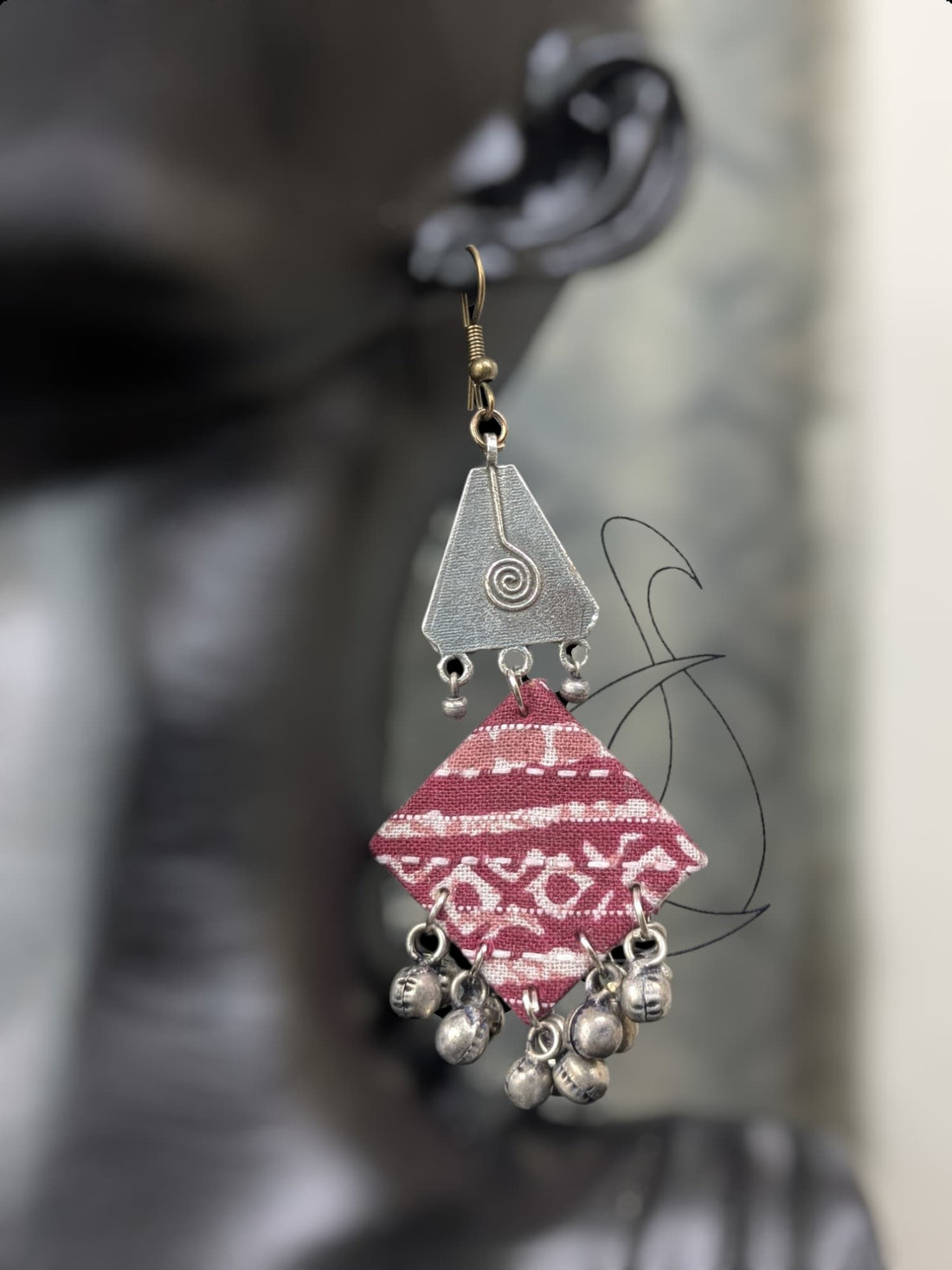 Devika Fabric Earrings