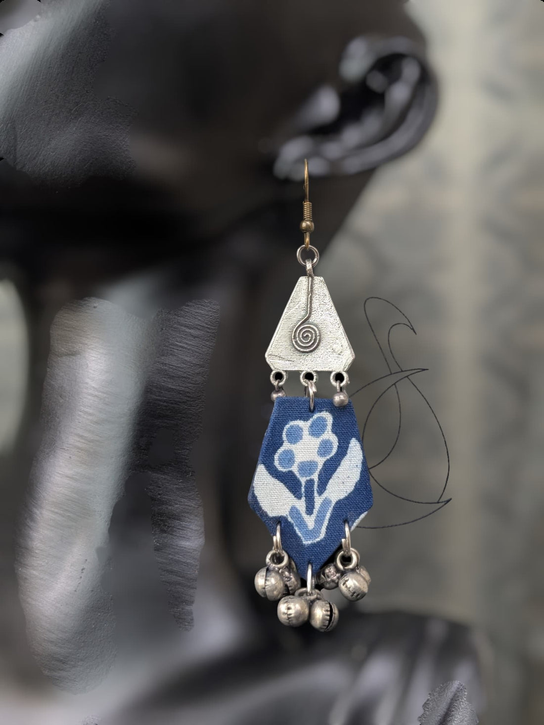 Falguni Fabric Earrings
