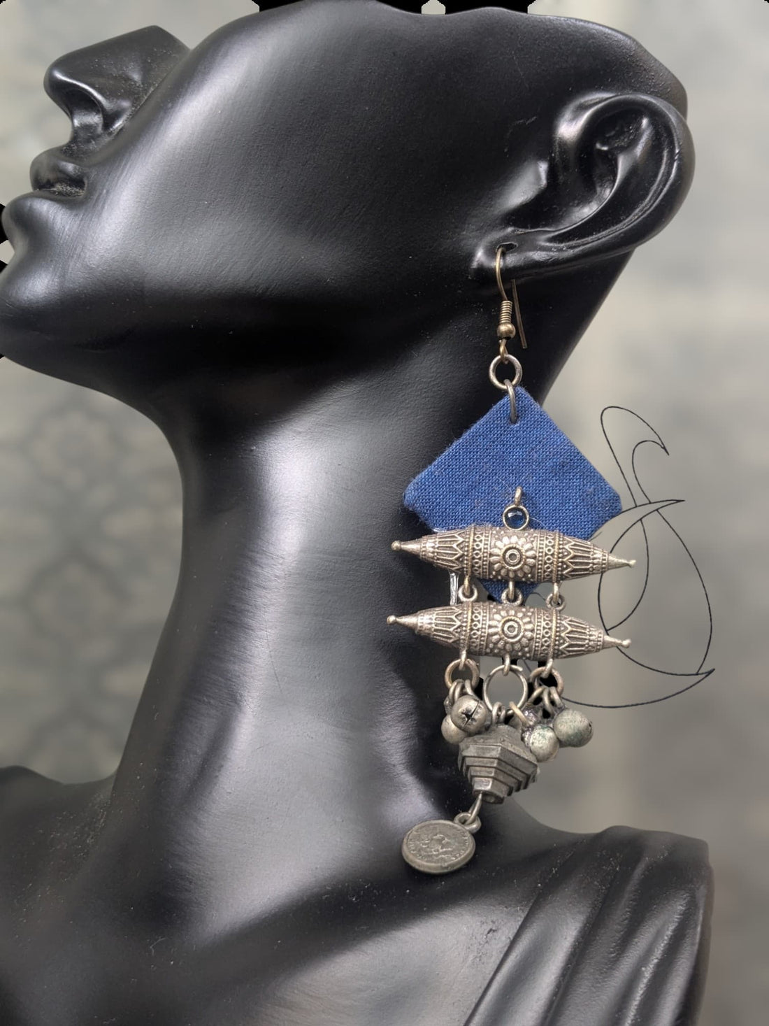 Urvashi Fabric Earrings