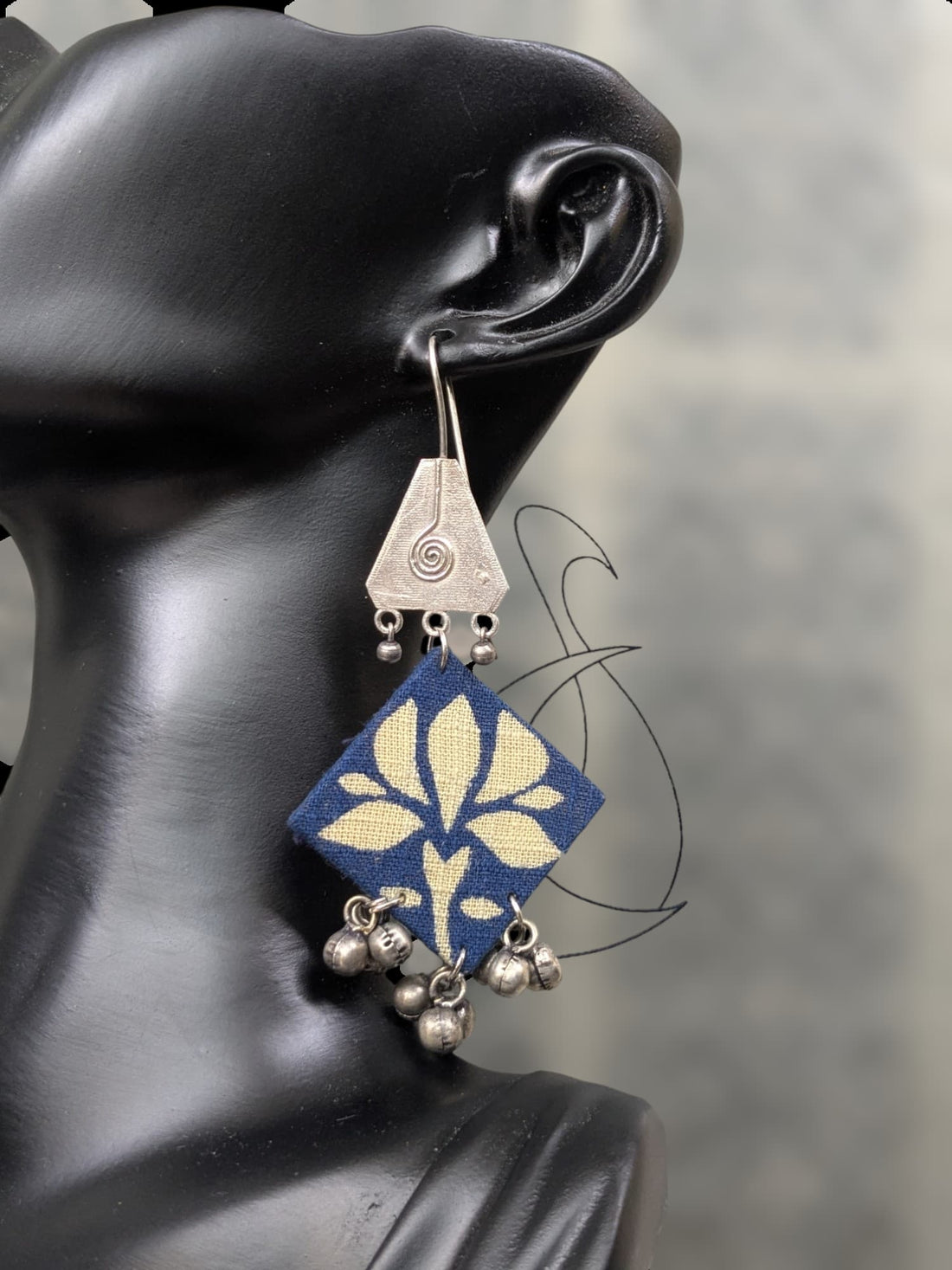Damini Fabric Earrings