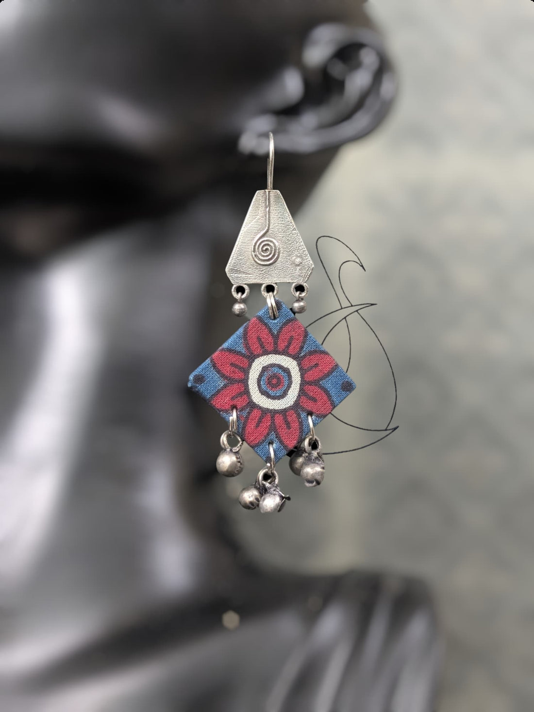 Tanvi Fabric Earrings