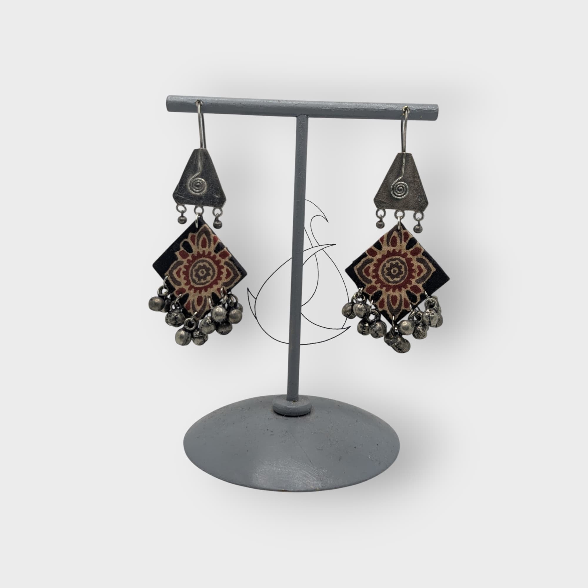 Charvi Fabric Earrings