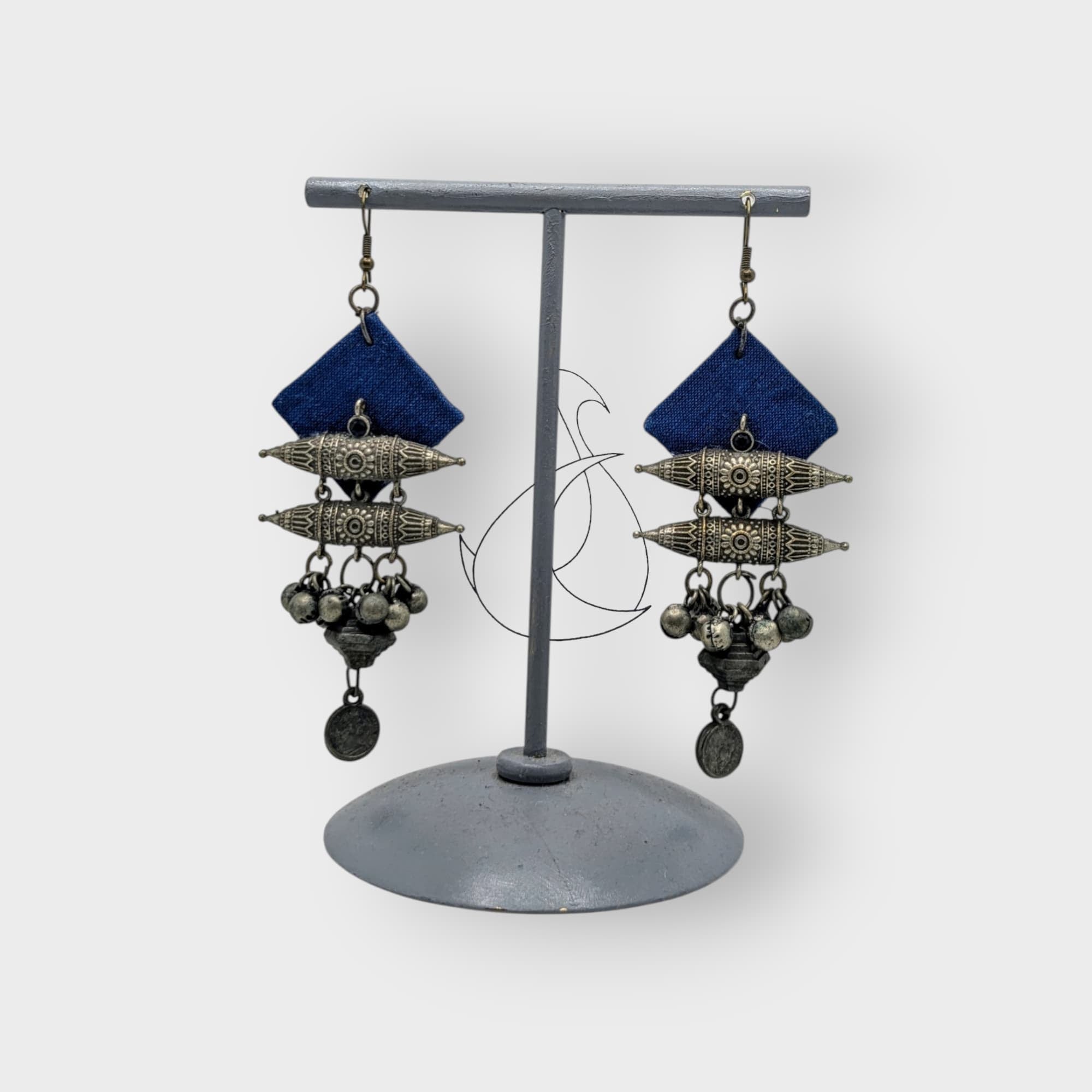 Urvashi Fabric Earrings