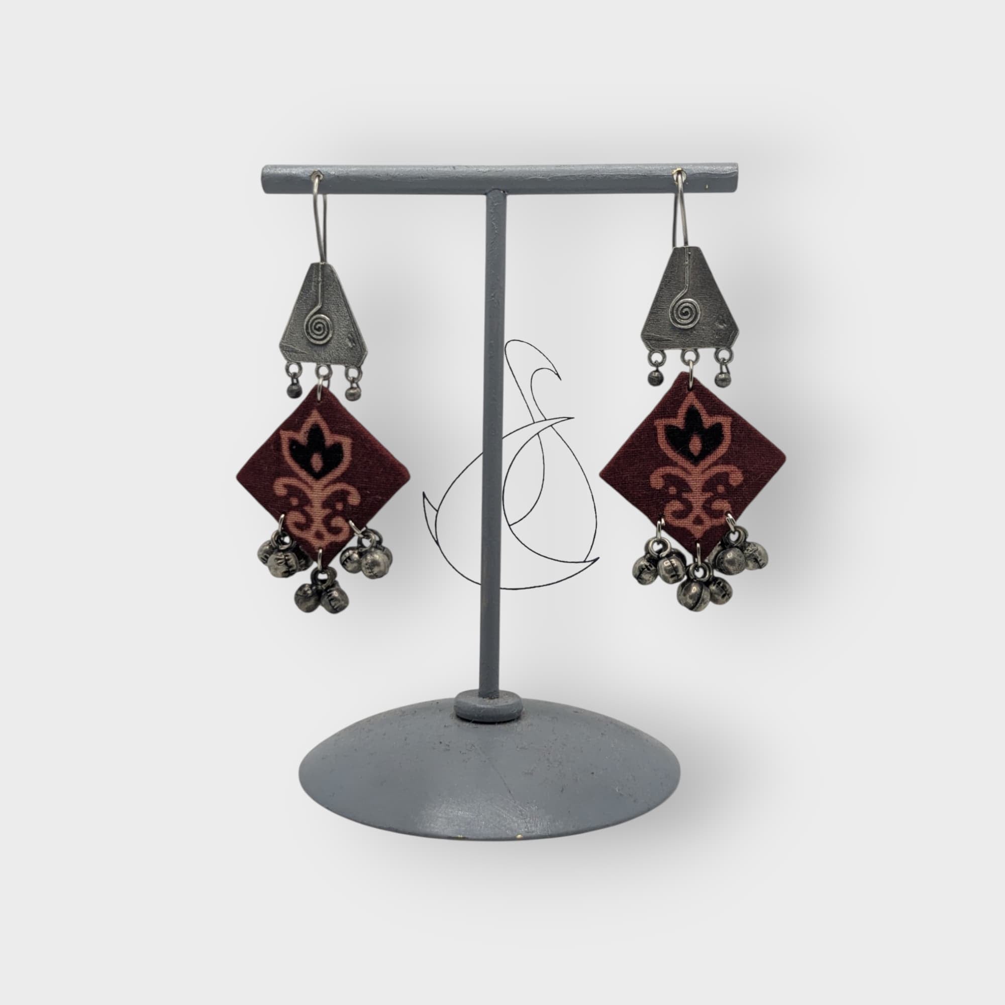 Adira Fabric Earrings