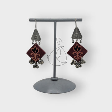 Adira Fabric Earrings