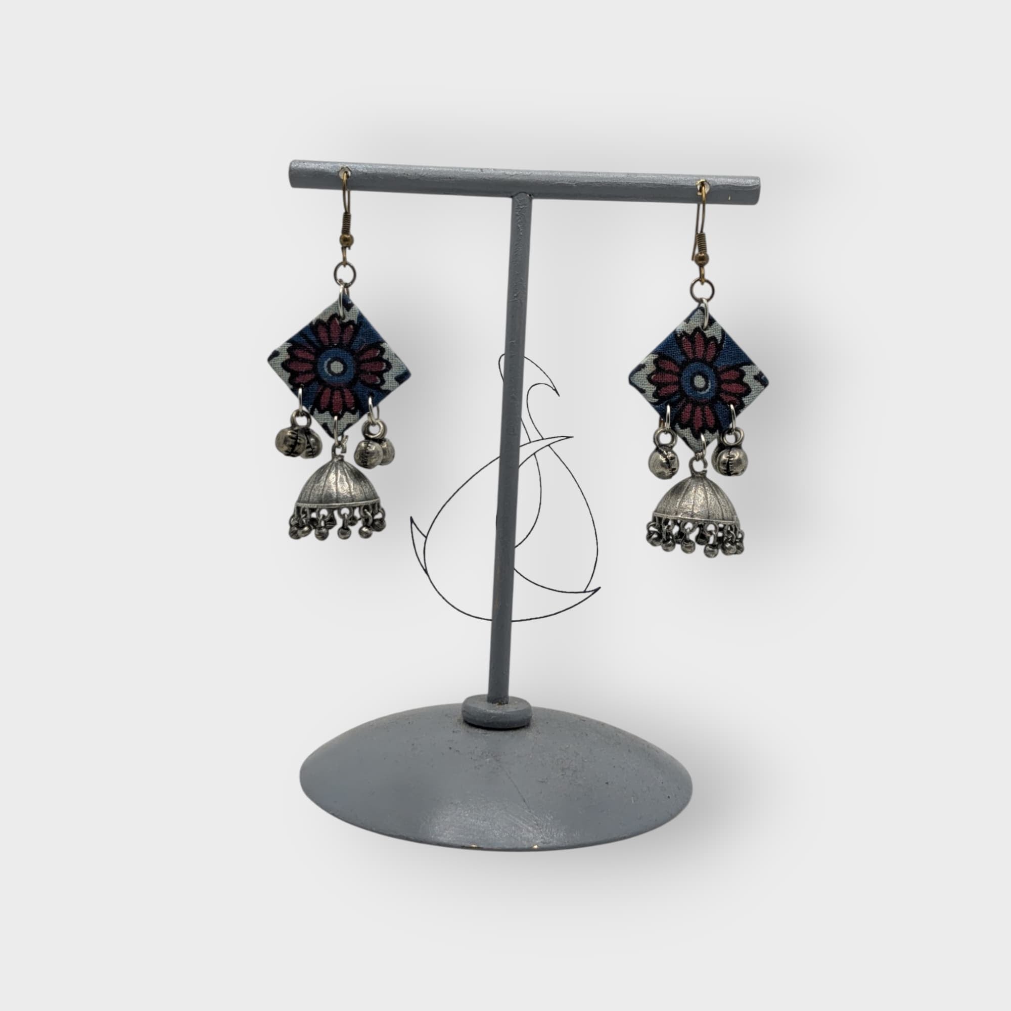 Harini Fabric Earrings