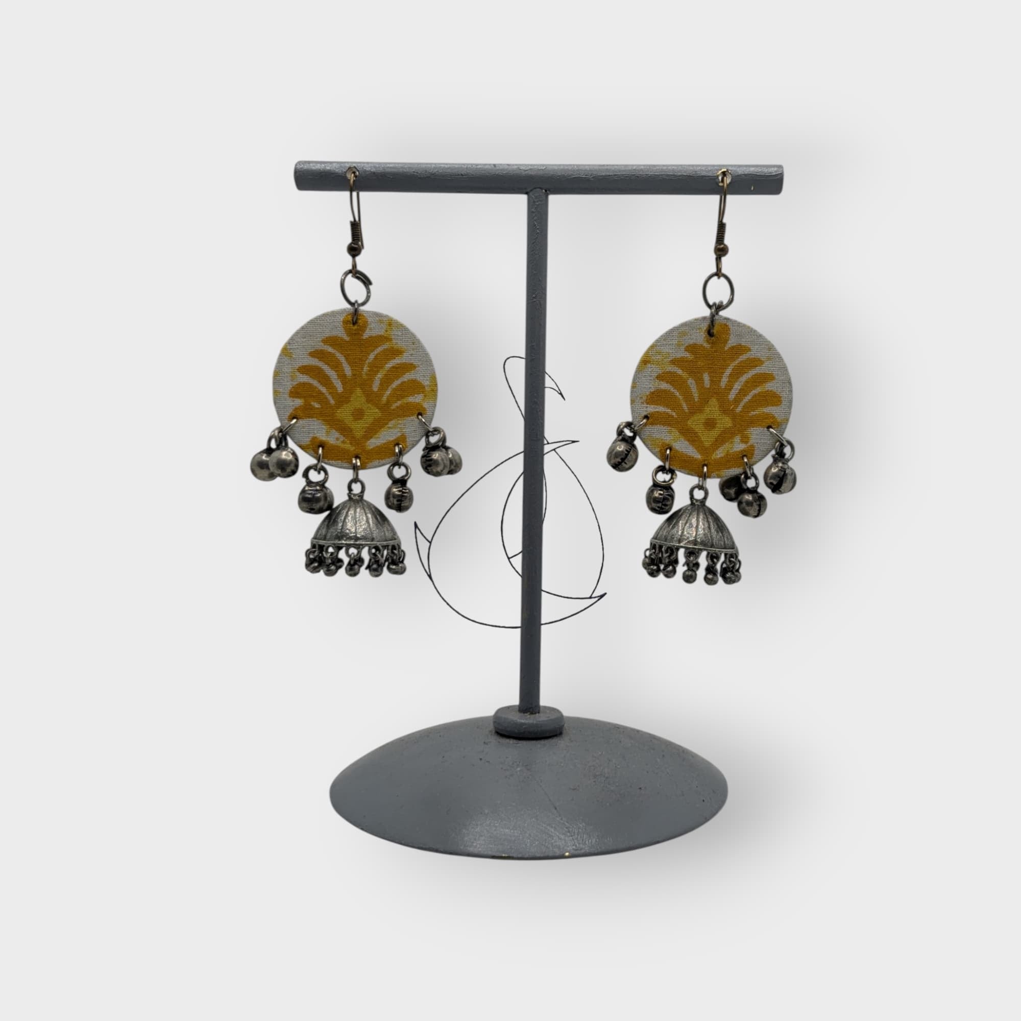 Gauravi Fabric Earrings