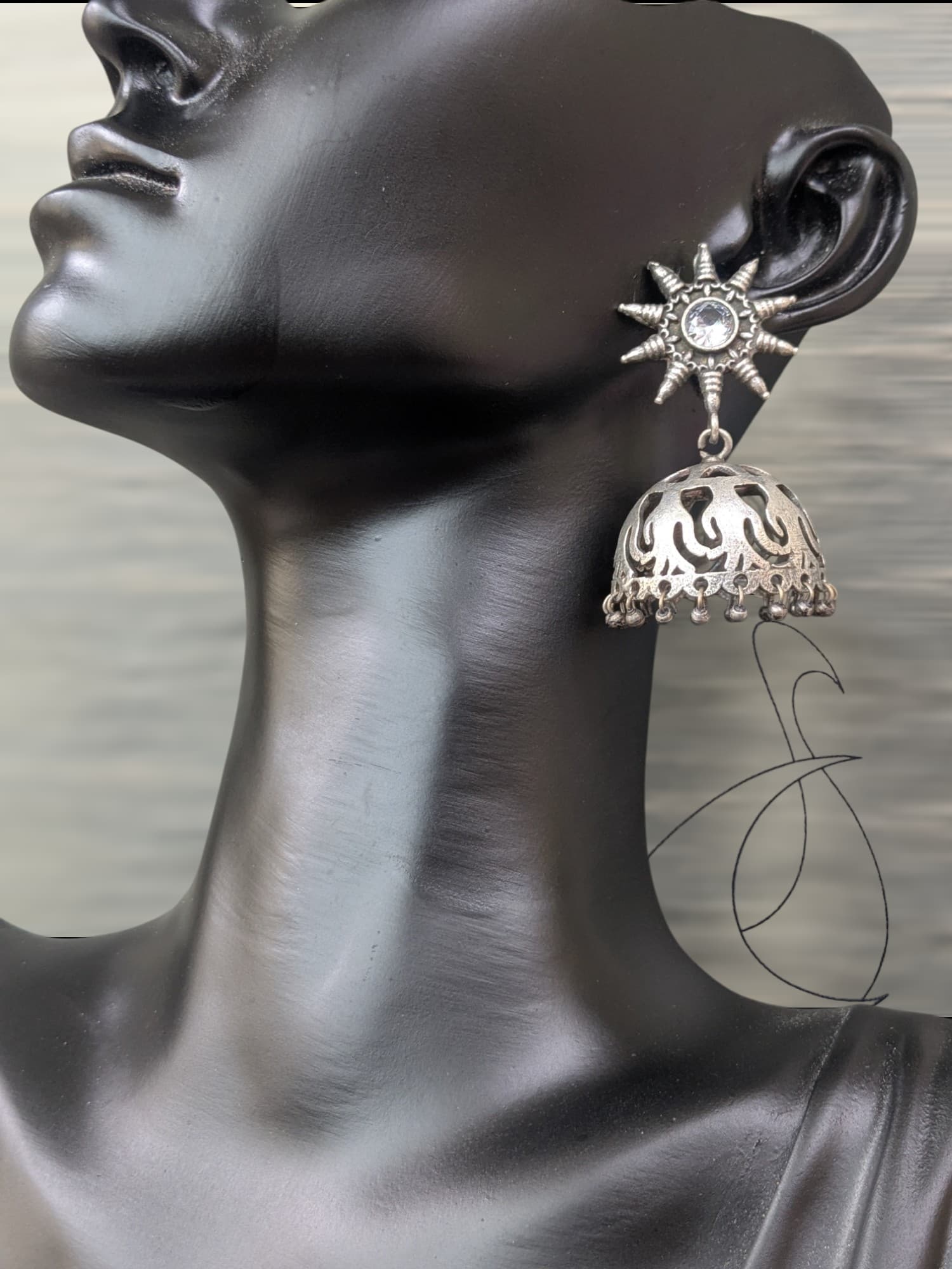 Chandralekha Stud Earrings