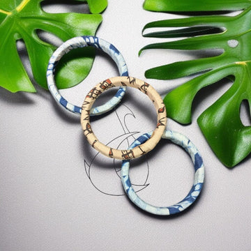 HueLoops Fabric Earrings