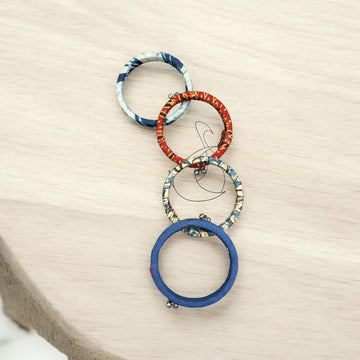 Fabric Bangles Combo 3