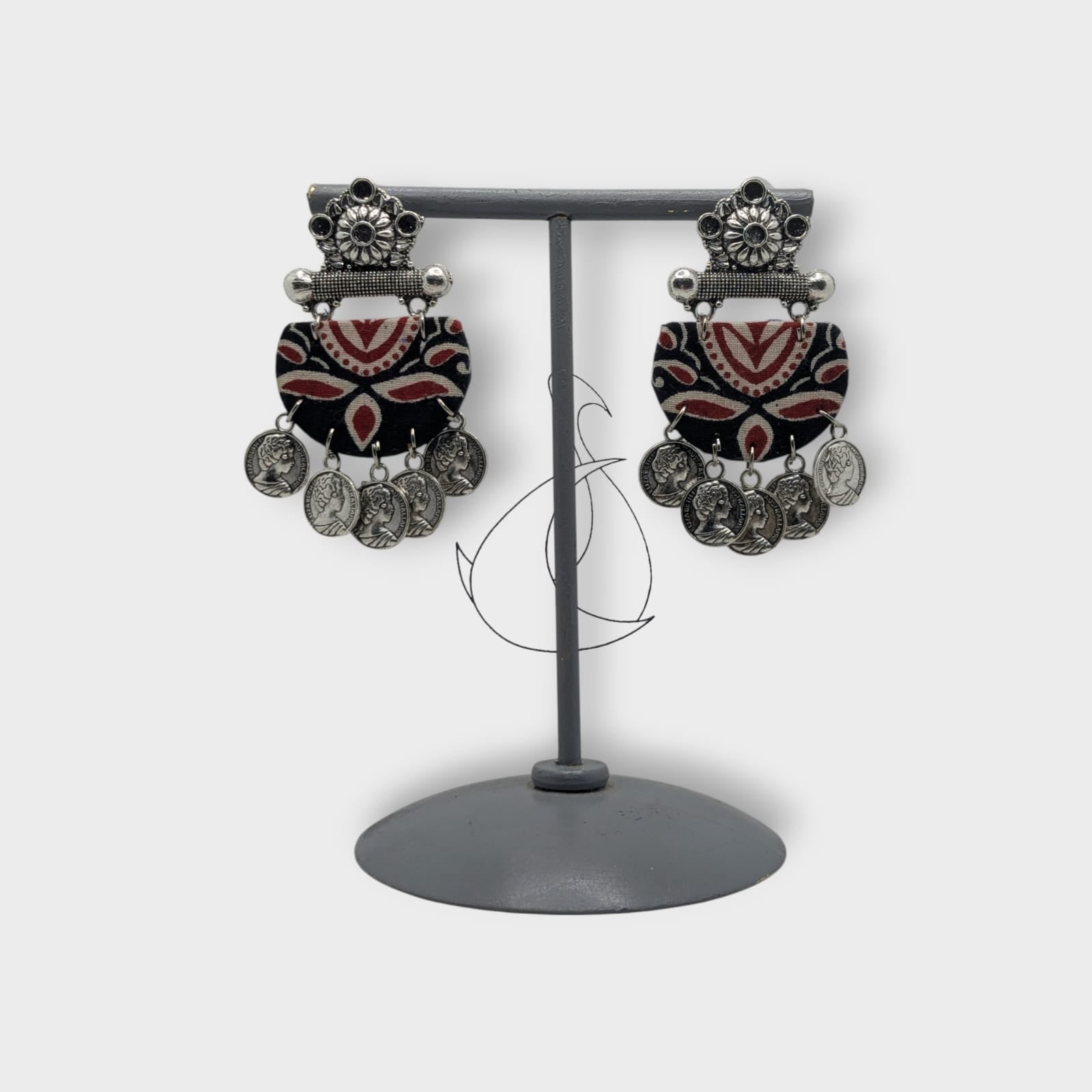 Lajwanti Fabric Earrings