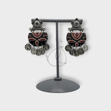 Lajwanti Fabric Earrings