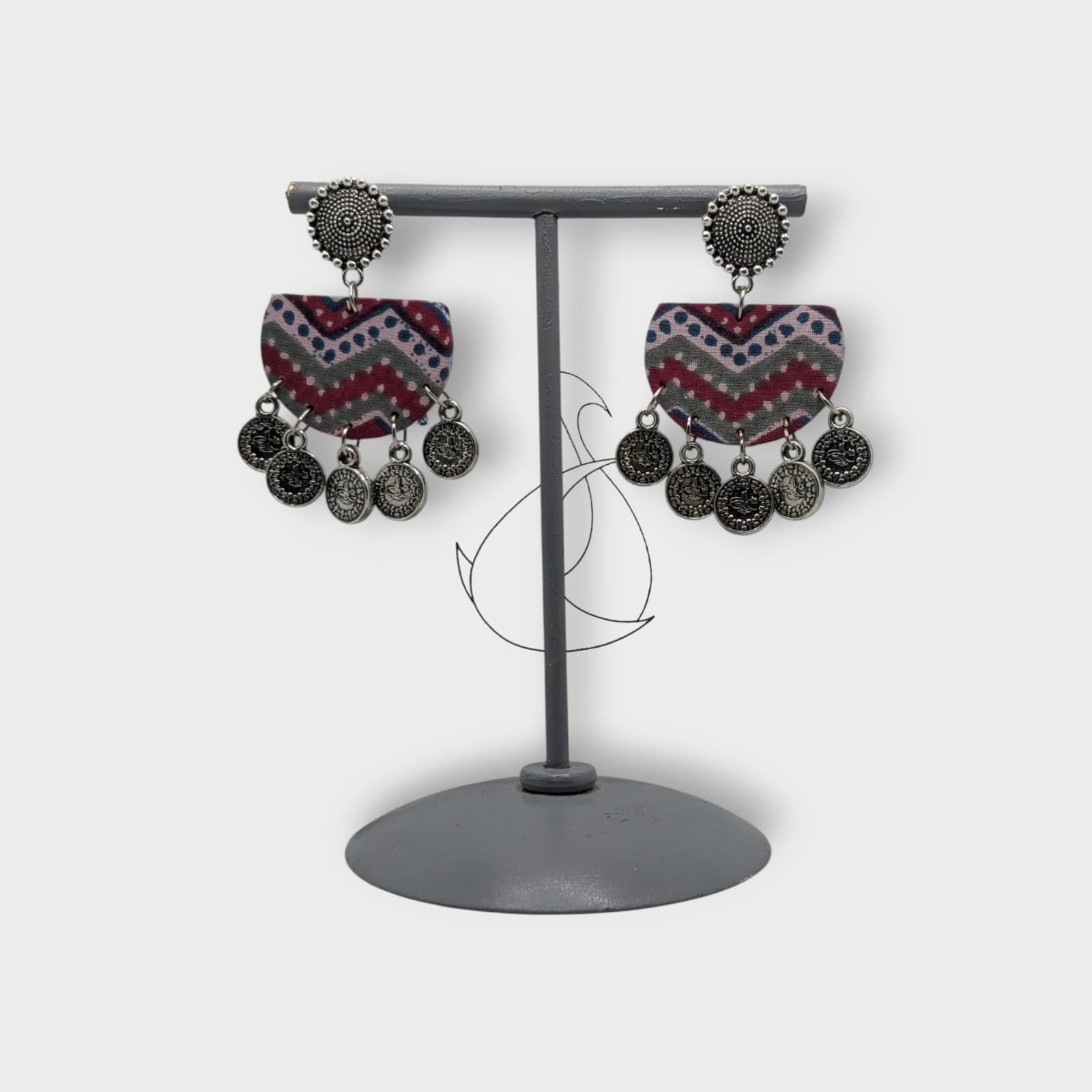 Payal Fabric Earrings