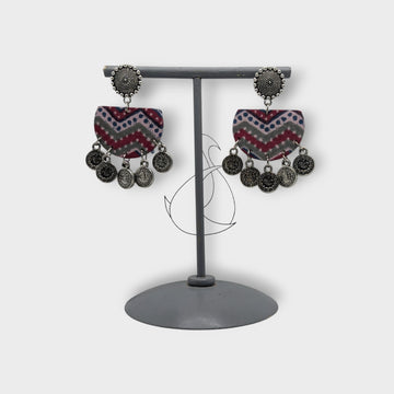 Payal Fabric Earrings