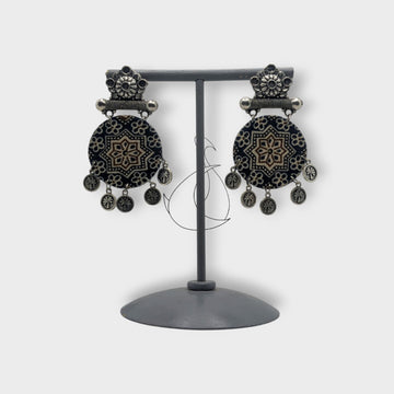 Petal Loom Fabric Earrings