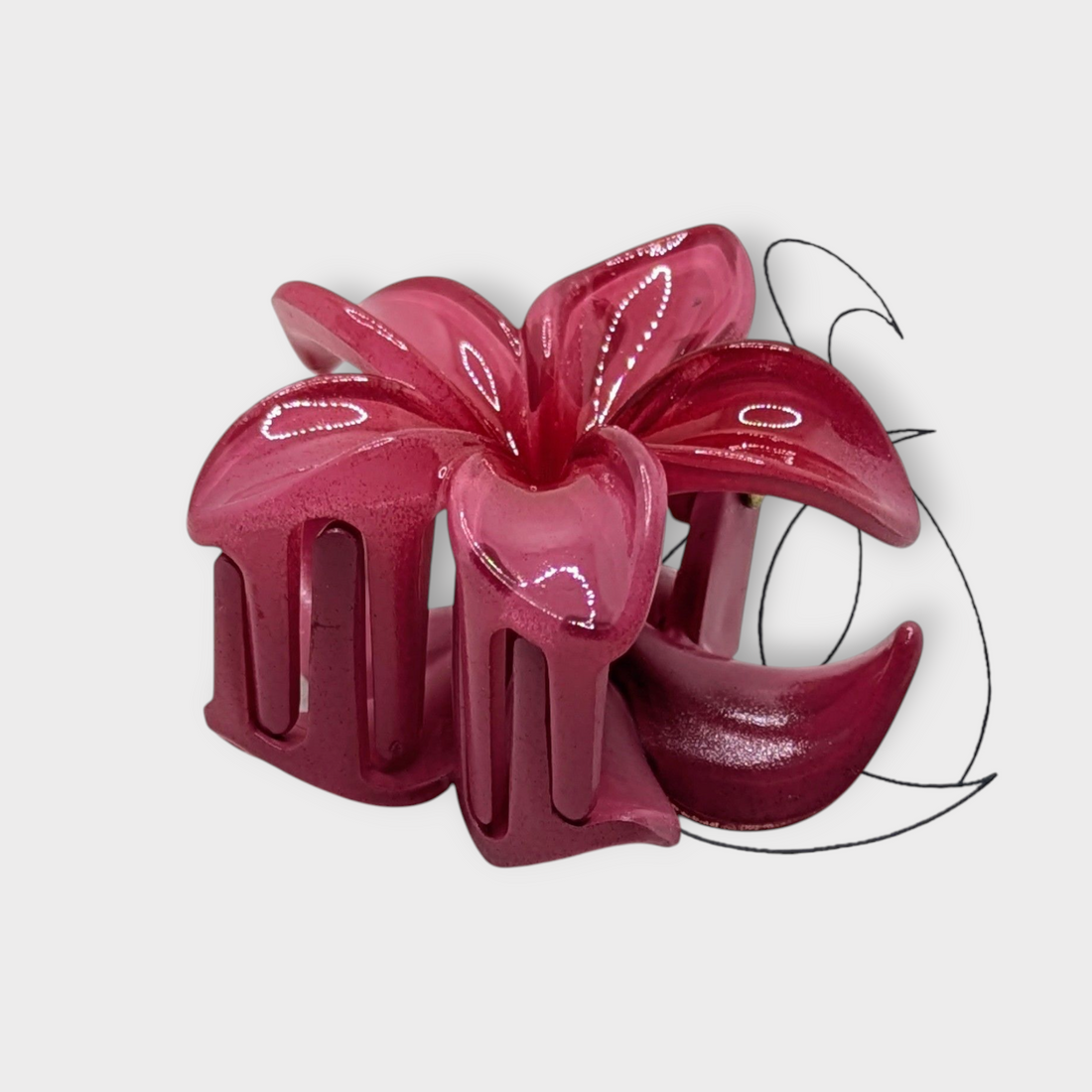 Flower Hair Clips