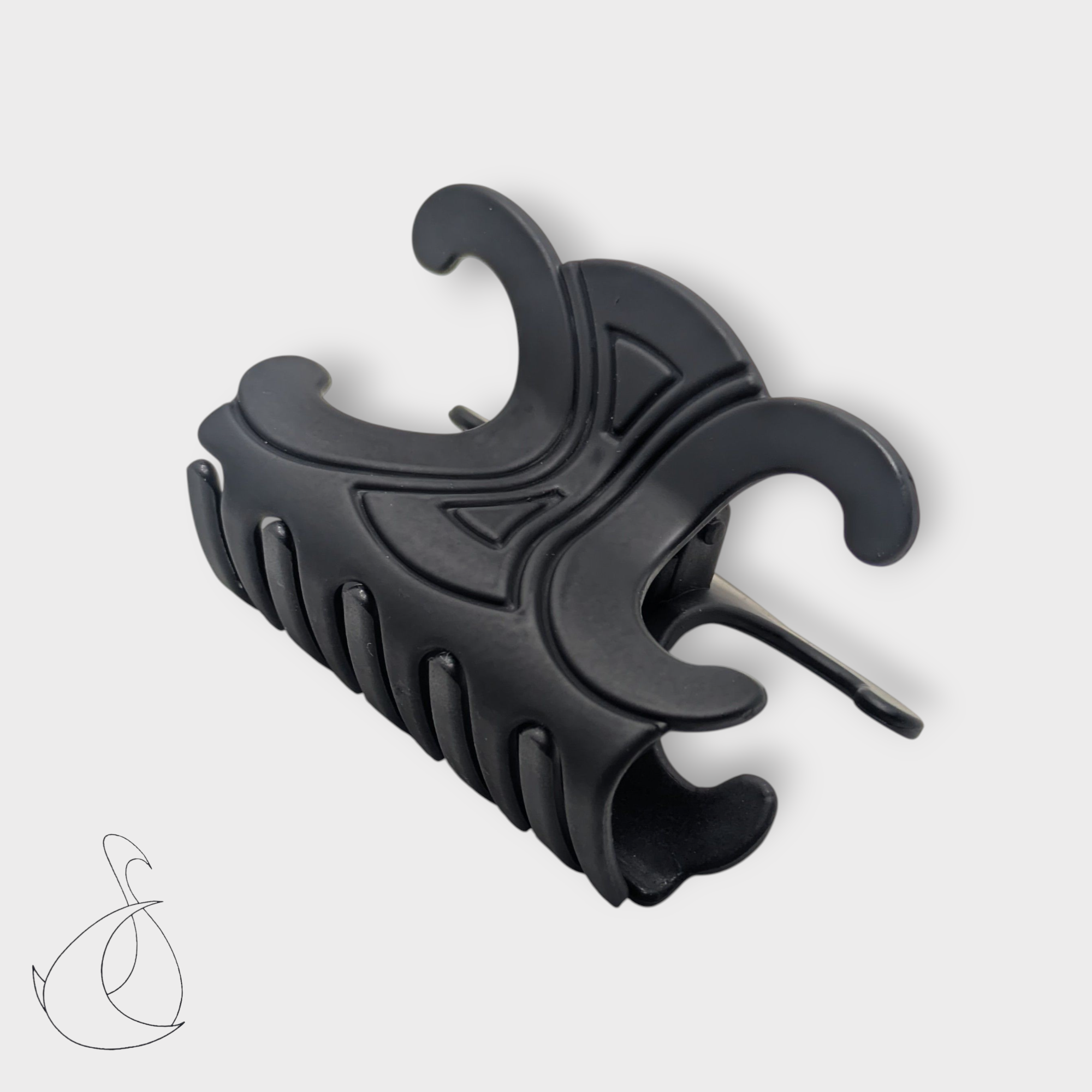 Black Colour Hair Clips