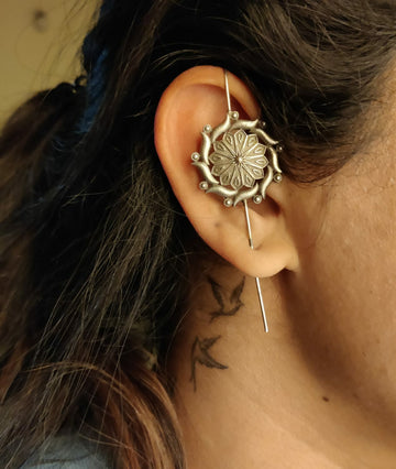 Sunflower Ear Cuff