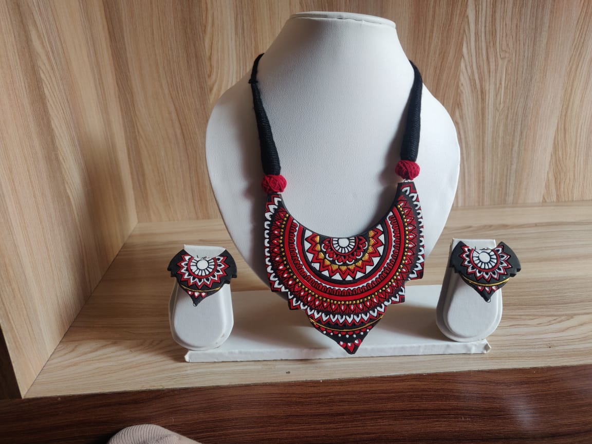 Terracotta Elegance Jewelry Set