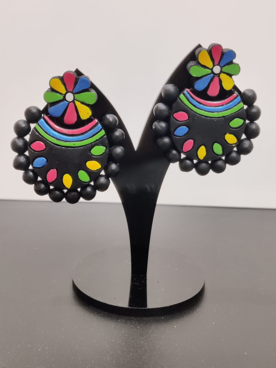 Terracotta Radiance Earrings