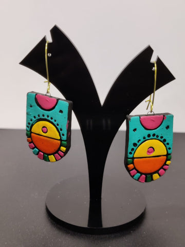 Sunlit Terracotta Earrings