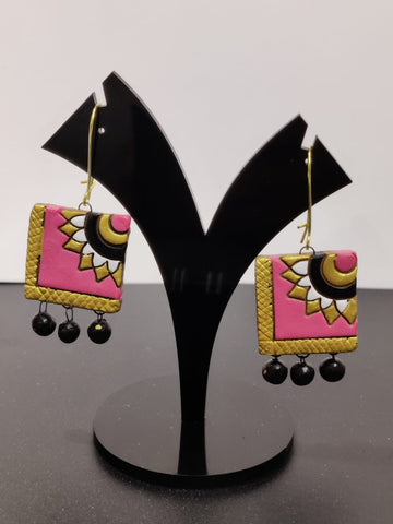 Pink & Black Terracotta Elegance