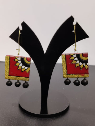 Terracotta Twilight Earrings