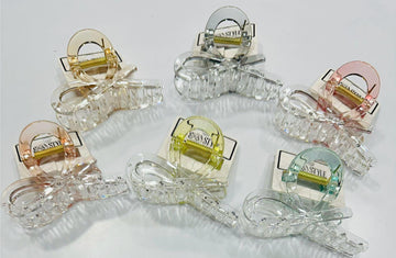 Stylish Large Claw Clips – Pastel & Neutral Shades