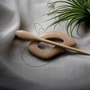 Angabandhu   Wooden (Teak or Sagwan ) Shawl pin set.