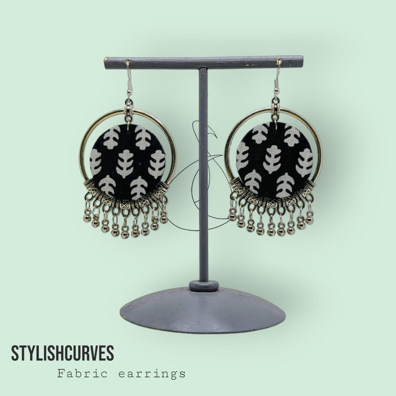 Fabric Earrings