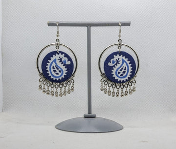 Deepika Fabric Earrings (Big)