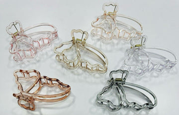 Korean Spring New Style Women Simple butterfly Claw Hair Clips