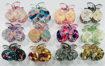 Butterfly Spectrum Hair Clips