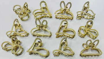 Luxe Gold Plated Hair Clip
