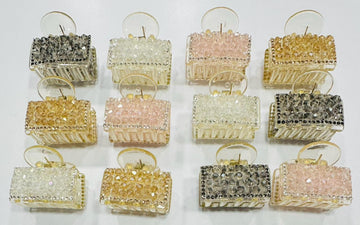 Golden Spectrum Hair Clips